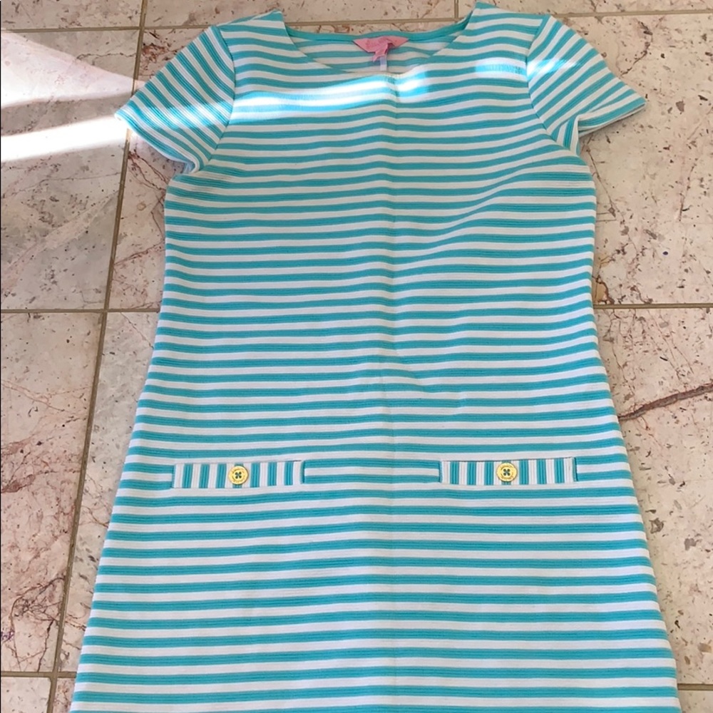 Lilly Pulitzer striped dress kids xL